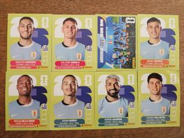 Panini Sticker WM 2026 - URU 6/8/13/14/15/17/19/20