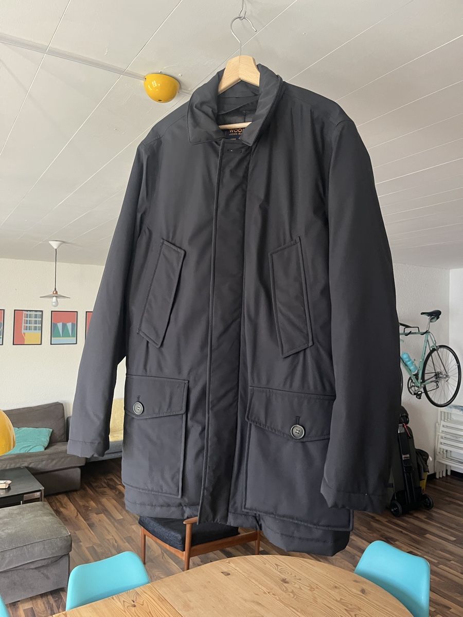 Woolrich Giacche: Woolrich Winter Jacke, Top Zustand, Grösse L, Grau – Nuovo e nell'imballaggio originale da Zürich venduto da anrech