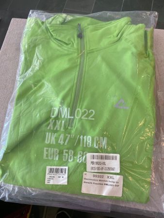 Dare2b fuselline Sportshirt stretch Hellgrün/kiwi Gr XXL
