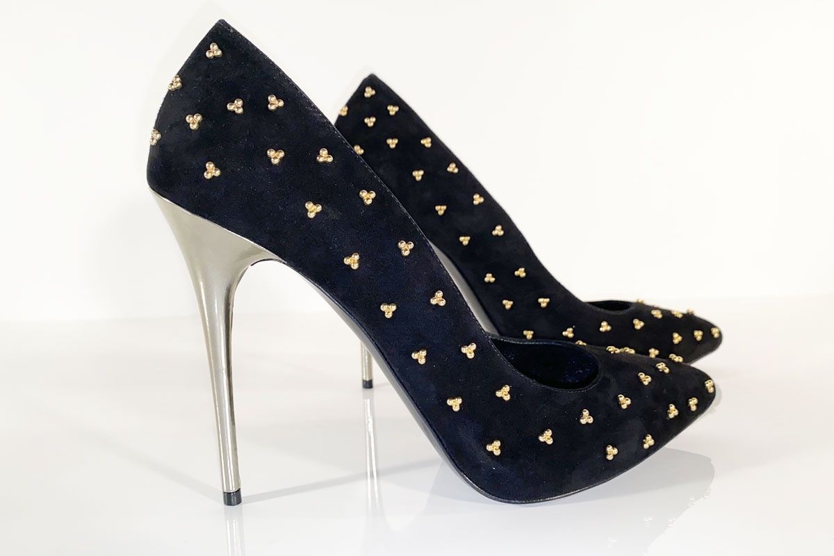 Alexander Mcqueen Damenschuhe: Alexander McQueen Pumps Wildleder schwarz Gr. 40.5 – Neu (gemäss Beschreibung) aus Ballwil von ClassicGallery 2