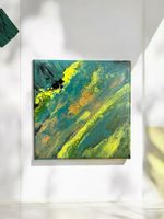 Abstraktes Acrylbild "Sommergefühle" Unikat