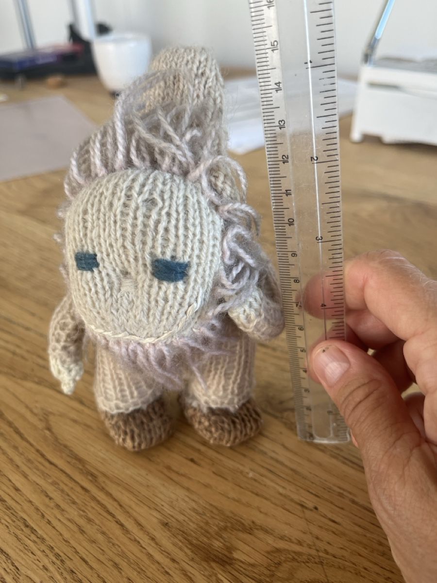 Figuren: Figur von Hand gestrickt  15cm – Gebraucht aus Benken SG von wingwinj 1