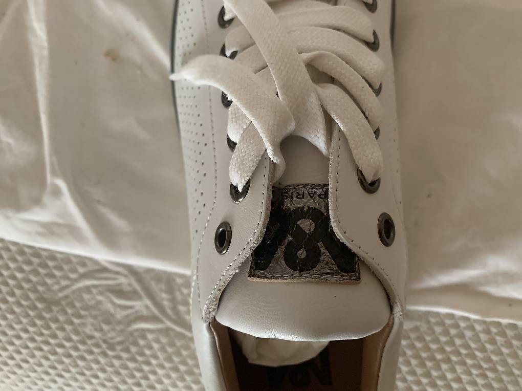 Max & Moi Scarpe da donna: Baskets blanches Max & Co en cuir & neuf - taille 39 – Usato da La Conversion venduto da dia_9csn 2