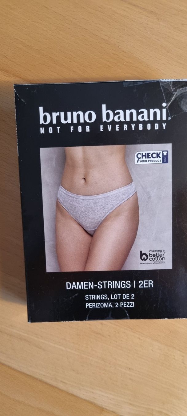 Autres dessous: 2 Bruno Banani String Gr.36/38 S – Neuf (Voir description) à egliswil par Maggy6