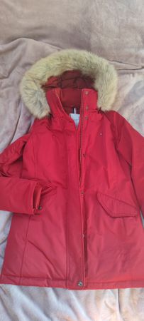 New red Tommy Hilfiger Winter Jacket XS/S 34/36