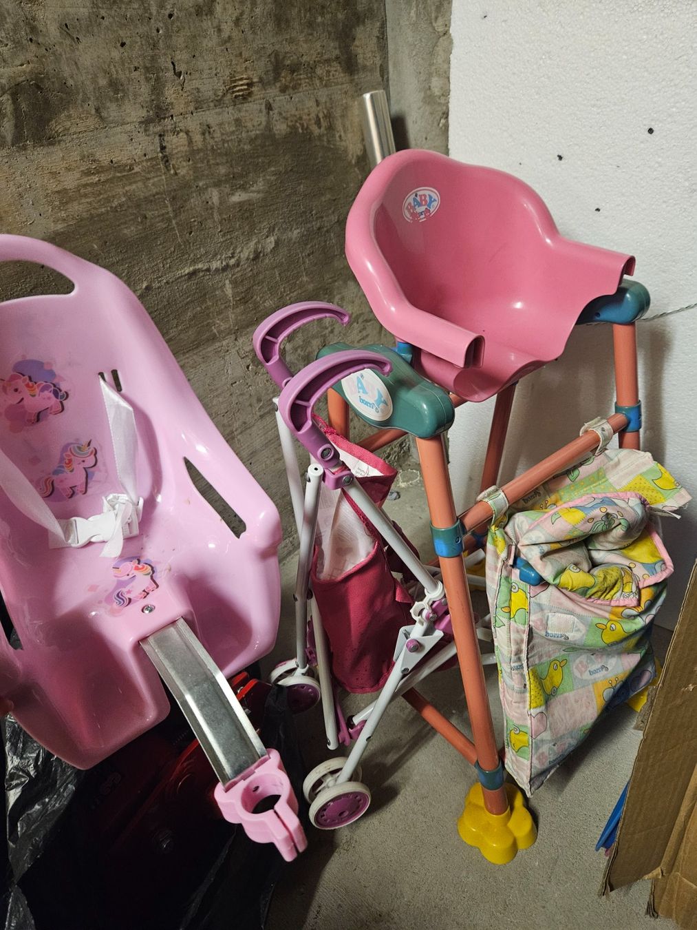 Voitures de poupées: BABY born Zubehör-Set: Kombi-Puppenwagen, Hochstuhl, Buggy – D'occasion à Urdorf par kri_pc6x 2