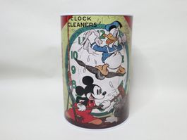 Metall Spardose Disney Donald & Micky Colck Cleaners Mickey