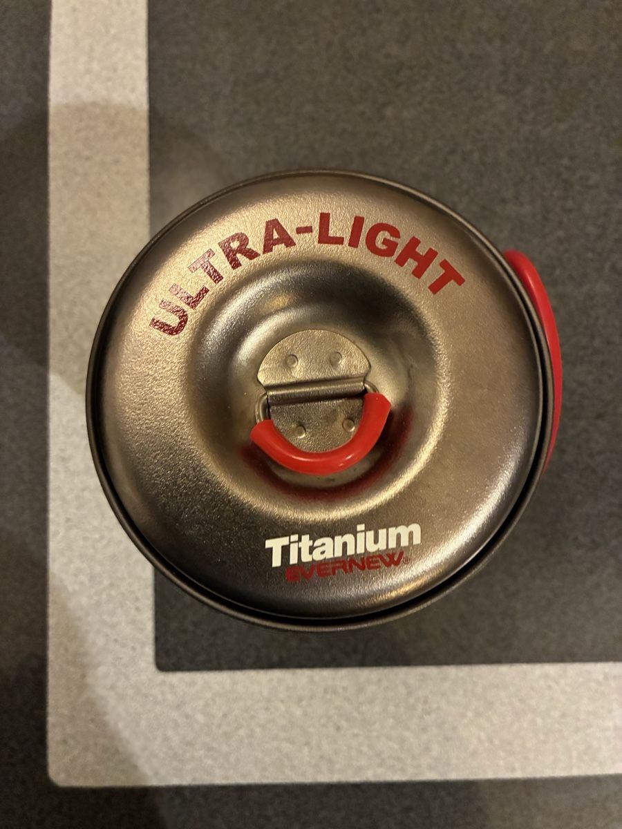 Pentole: Evernew titanium light 600 ml – Usato da Genève venduto da lanimeli