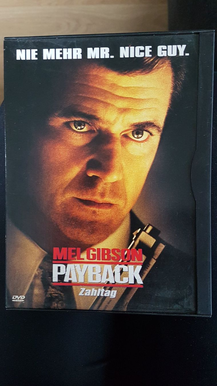 Tutti i DVDs: DVD "Payback - nie mehr Mr. nice guy" mit Mel Gibson – Usato da Buttisholz venduto da Simone_n