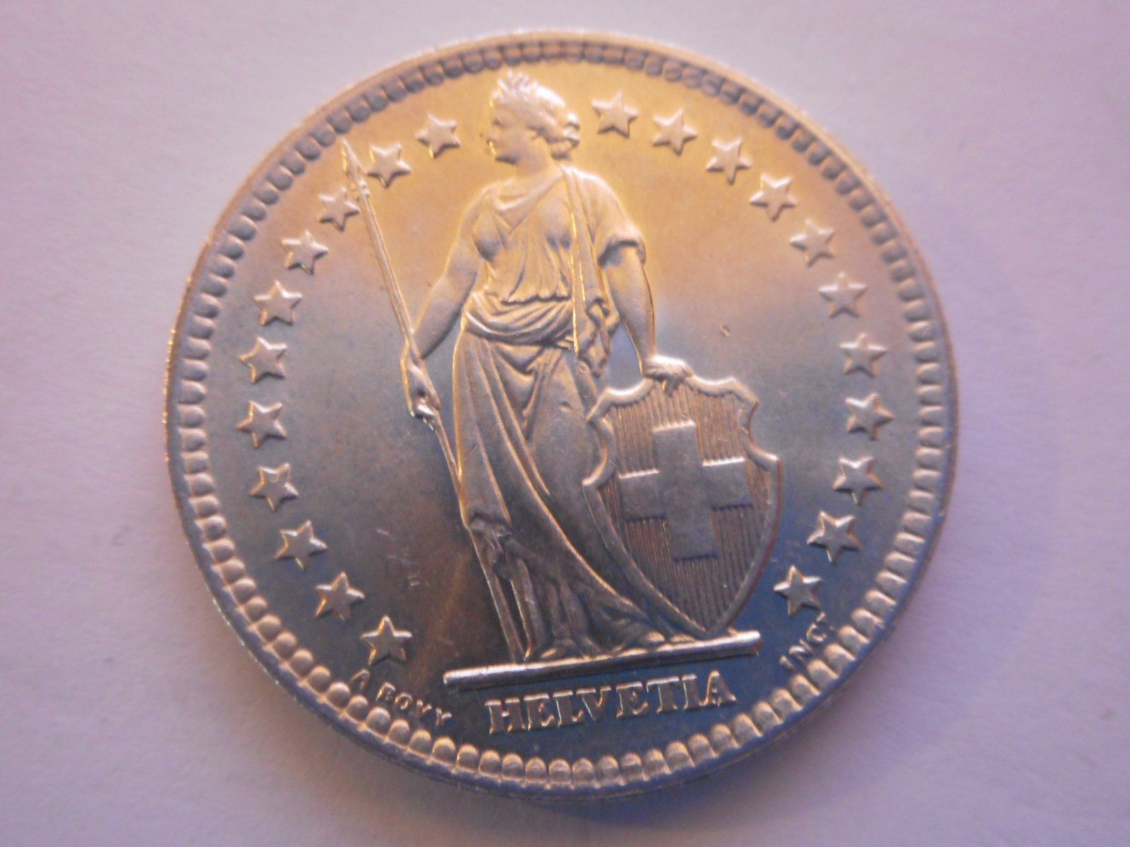 Tutti le monete: 2 Fr. 1961 silber  unz/stgl – Nuovo (secondo la descrizione) da Kriegstetten venduto da pizlad2010 3