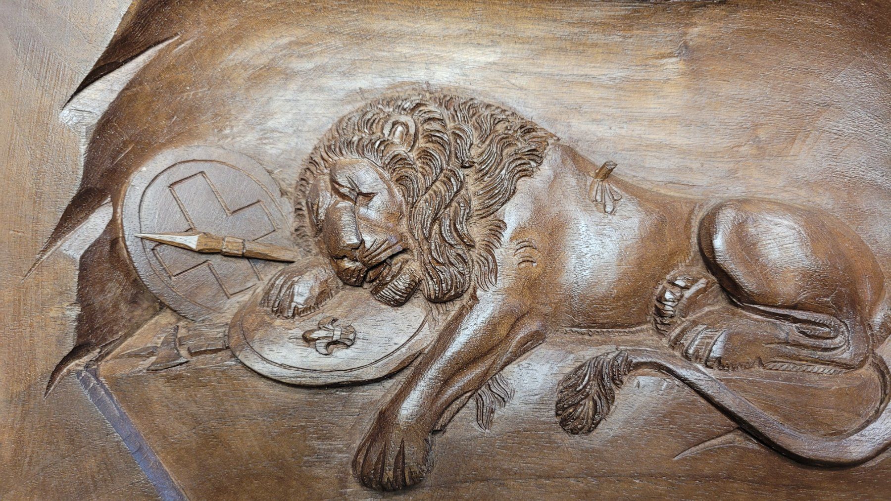 Sculptures & Statues: Löwendenkmal Relief – Neuf (Voir description) à Brienz BE par P.Edelweiss 1
