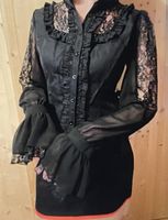 Glamour e Sexy Camicia con pizzo-Tg M/L-nuovo