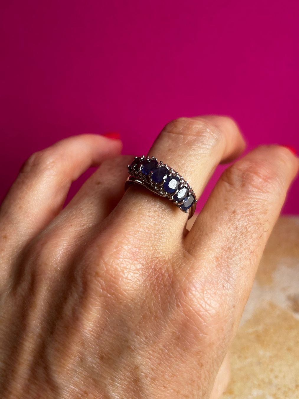 Ringe: Silberring TOPAS (57) – Gebraucht aus Laufen von belleskulptur 2