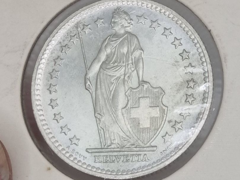 Tutti le monete: 2 FR 1947 UNZIRKULIERT ! – Nuovo e nell'imballaggio originale da Bure venduto da chap981 2