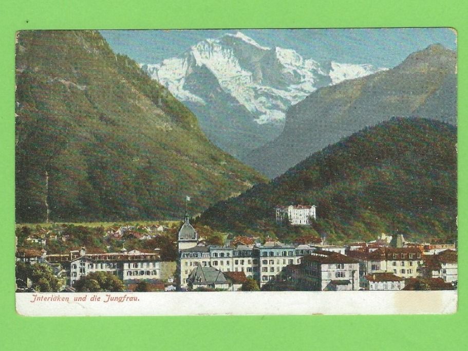 Cartoline postali: Interlaken und Jungfrau – Nuovo (secondo la descrizione) da Zürich venduto da t24_de