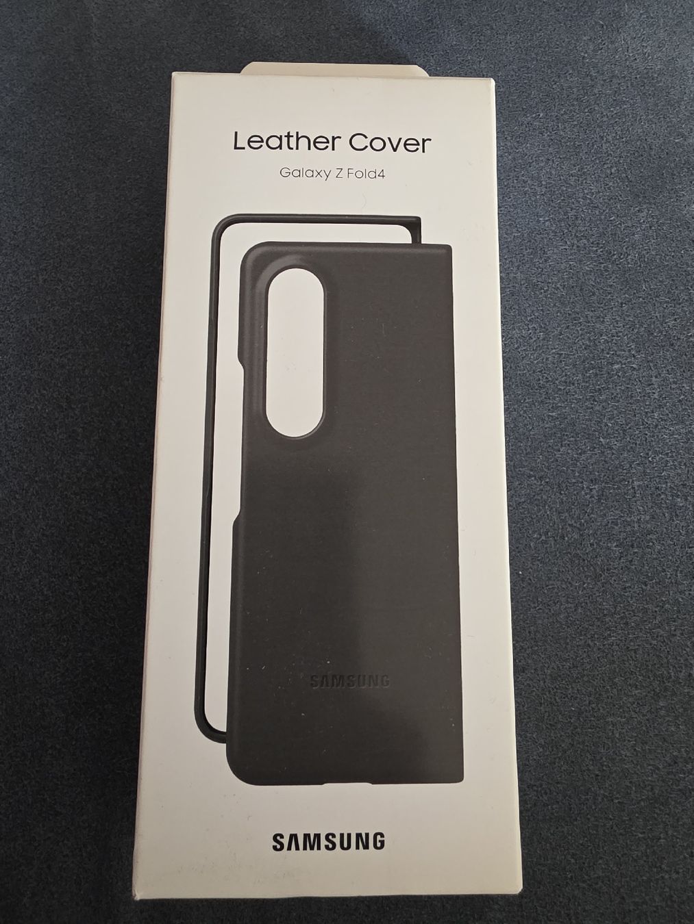 Samsung Cover & Protezioni schermo: Original Leather Cover Galaxy Z Fold 4 – Nuovo e nell'imballaggio originale da Urtenen - Schönbühl venduto da ssami