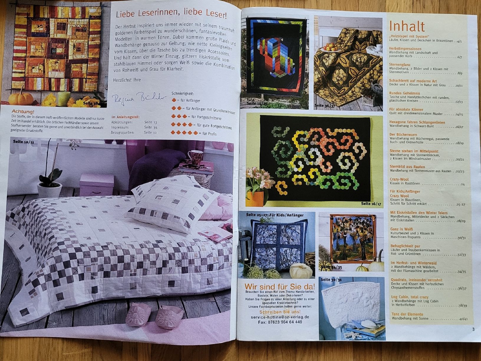 Cartamodelli: Patchwork & Applikationen Zeitschrift  – Usato da Winterthur venduto da Baer49 2