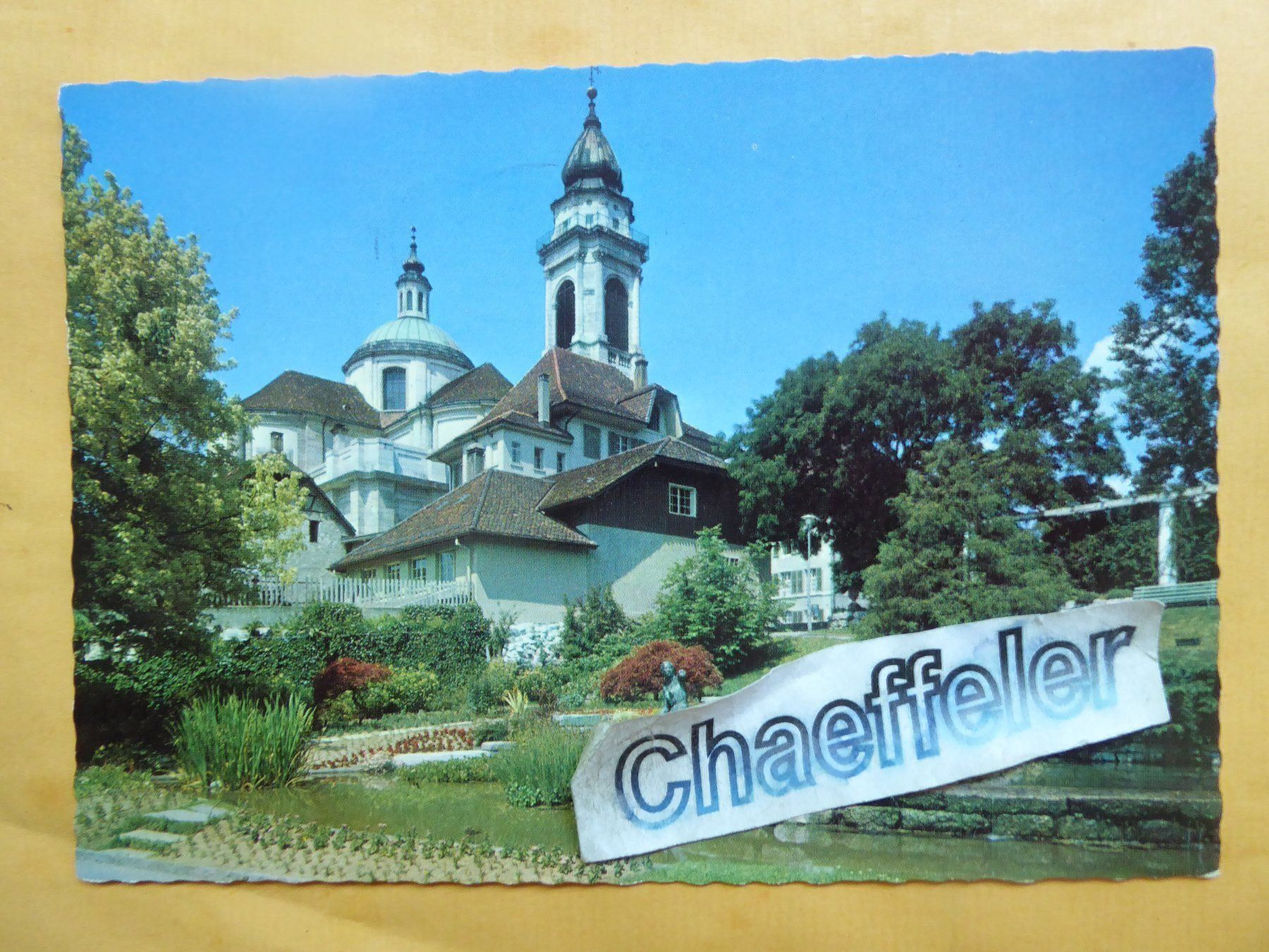 Cartes postales: 1966  Solothurn – D'occasion à Zürich par Chaeffeler