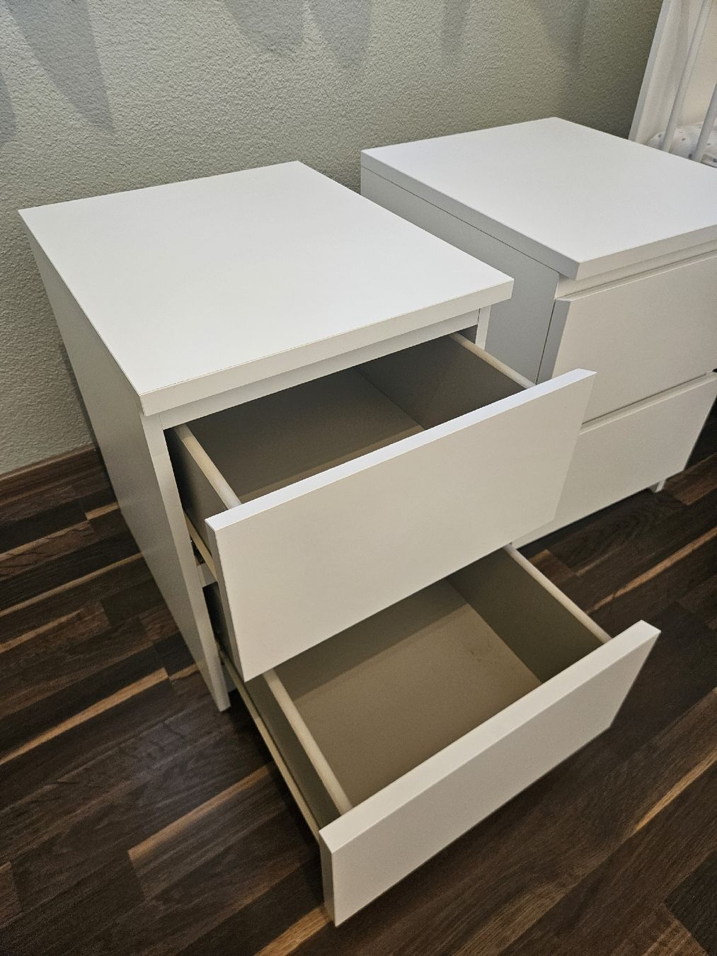 Ikea Nachttische: 2x Nachttisch Ikea Malm weiss – Gebraucht aus Diessbach b. Büren von holu2557 2