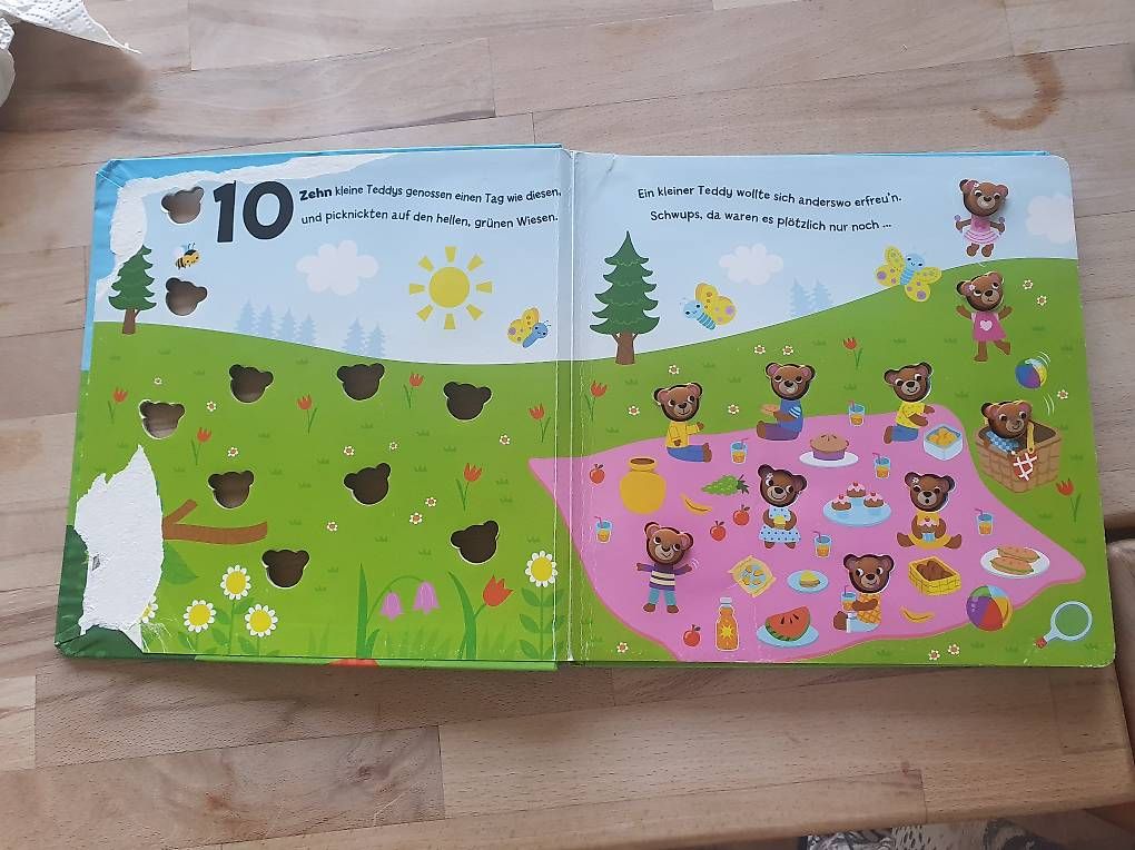 Libri: Zählbuch 10 kleine Teddybären – Usato da Ebmatingen venduto da zeitlos-gesund.ch 1