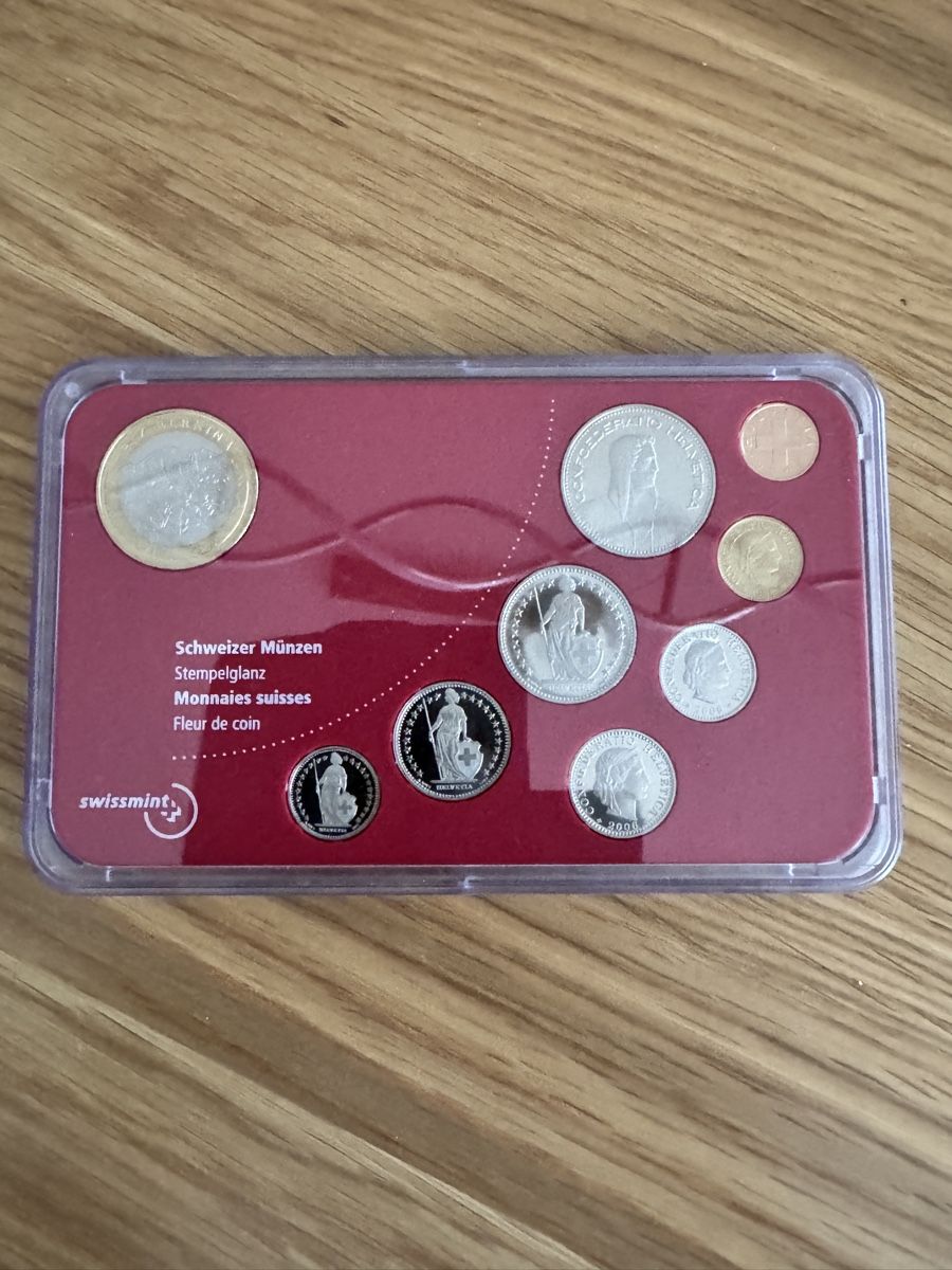 Alle Münzen: Schweizer Münzsatz 2006 Stempelglanz uncirculated OVP – Neu und originalverpackt aus Basel von triniswiss68 2