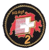 Schweizer Militär; Badge / HQ Rgt 2