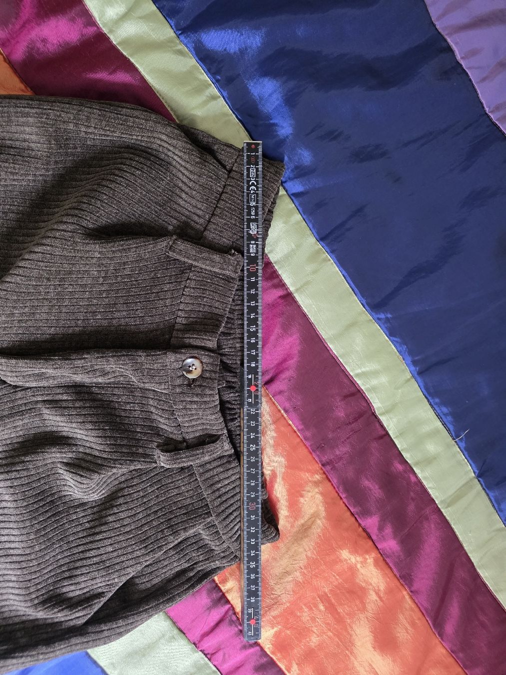 Pantaloni: Cordhose dunkelbraungrau – Nuovo (secondo la descrizione) da Luchsingen venduto da durscheina 4