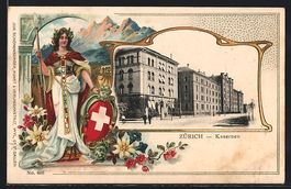 Passepartout-Lithographie Zürich, Kaser
