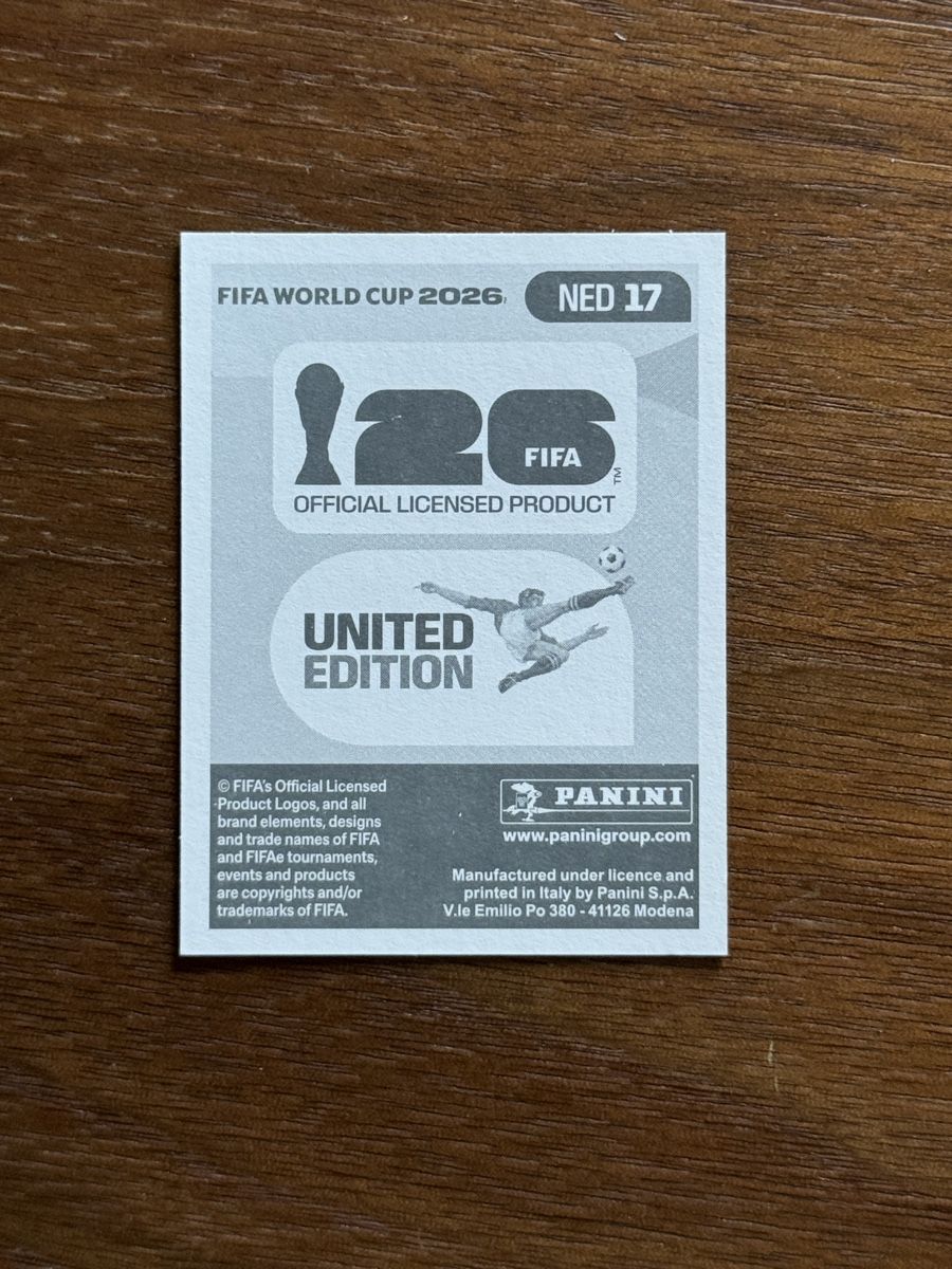 Panini Carte collezionabili: MEMPHIS DEPAY - NED 17 - Panini WM 2026 – Nuovo e nell'imballaggio originale da Horw venduto da nad_c 1