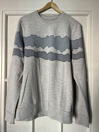 Pull Hollister beige chiné, taille L