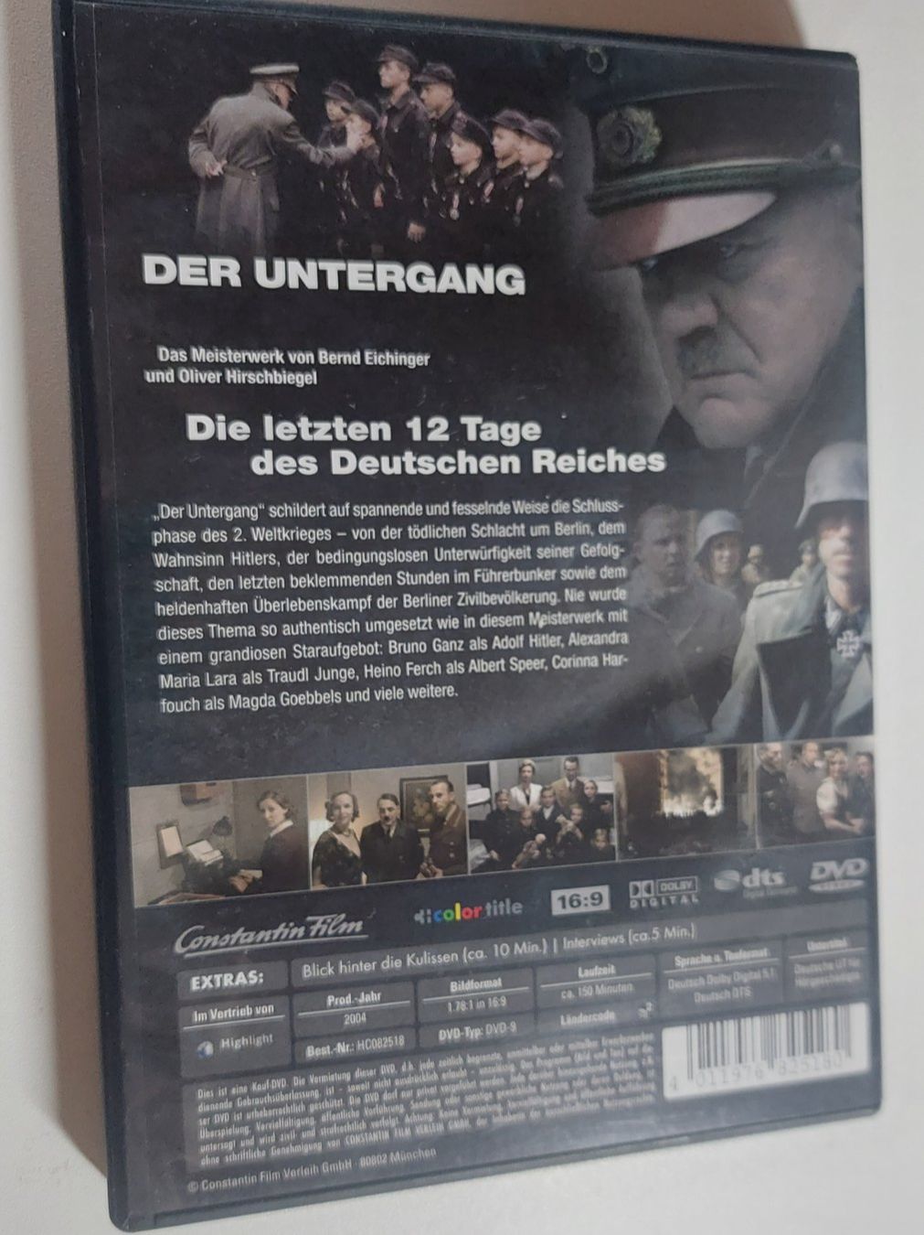 Alle DVDs: DVD "Der Untergang" – Gebraucht aus Erlinsbach von pfunky 1