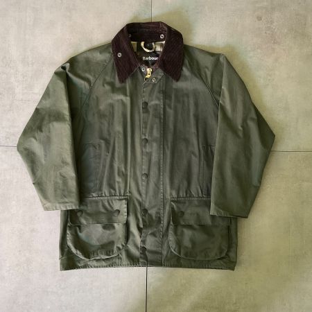 2000s Barbour Beaufort Made In England Wax Jacket