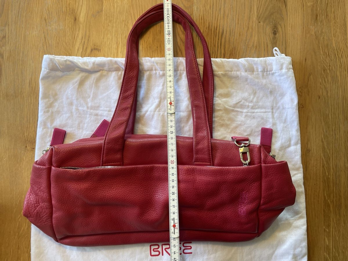 Bree Borse da donna: Rote Bree Lederhandtasche – Usato da Oberdorf BL venduto da julkaz 1
