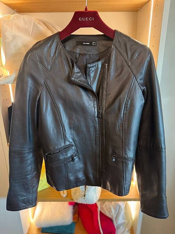Vestes: Hallhuber Lederjacke  – D'occasion à Luzern par per_mxf5 1