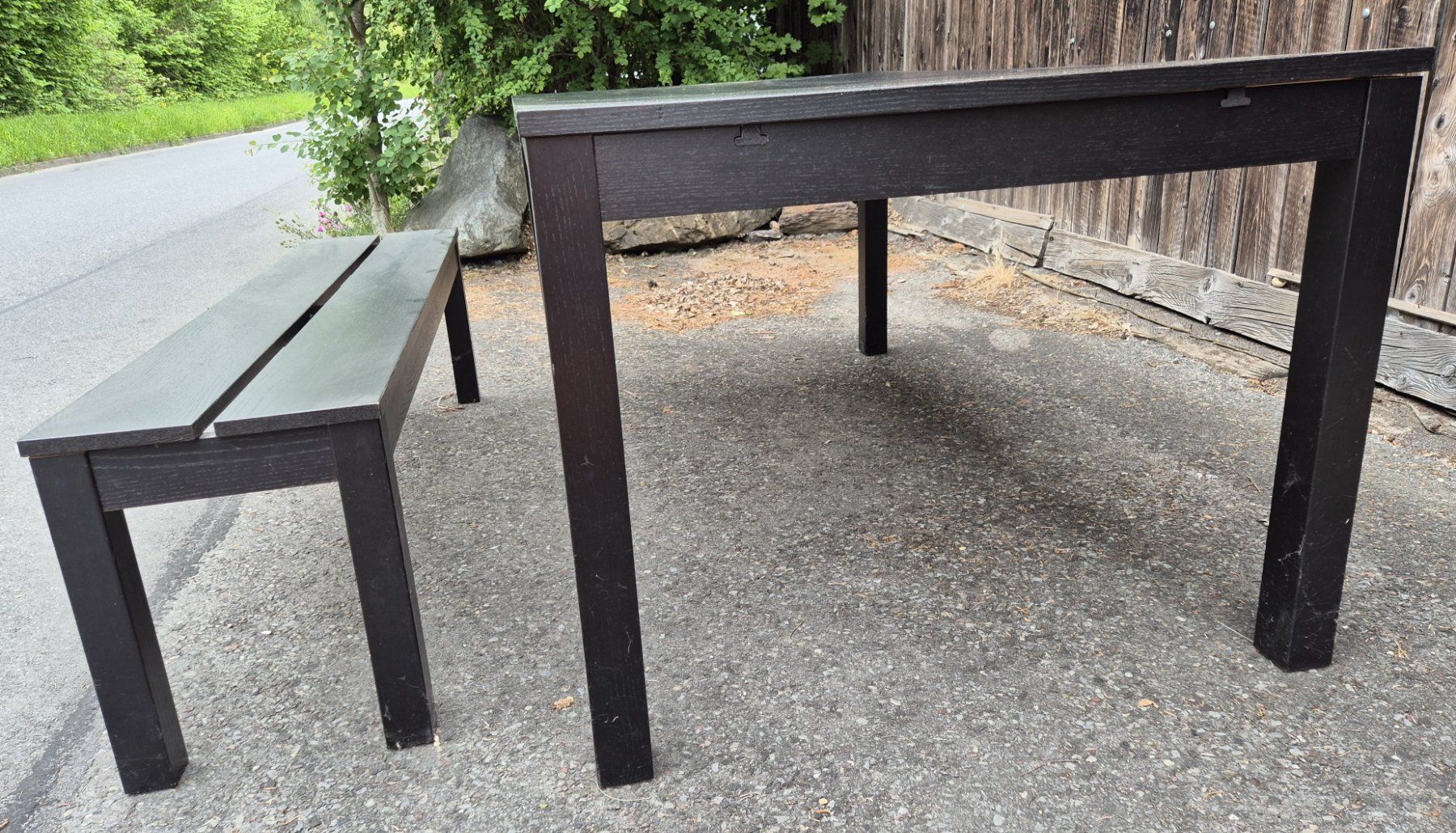 Ikea Set di tavolo e panche: Ikea BJURSTA: Tisch und Bank – Usato da Vilters venduto da Redcheek 2