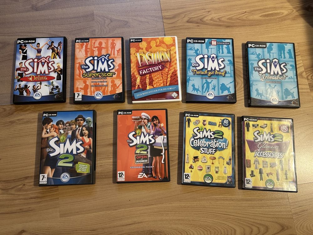 „Die SiMS“ Spielesammlung für PC 1