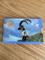 Schweiz Münzset Stempelglanz 2007 Gedenkmünze Steinbock OVP