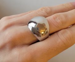 Bague massif - Taille Ajustable 54- État Neuf