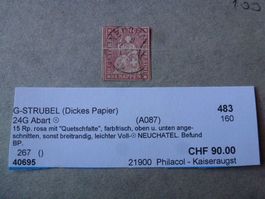 Abart ++ Strubel 24G mit Quetschfalte