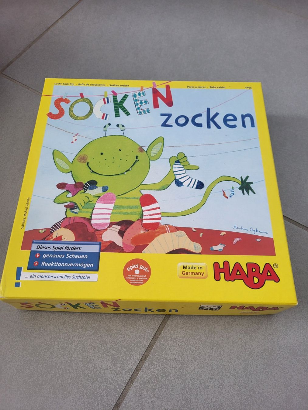Haba Giochi: Spiel Socke zocken Haba – Usato da Boswil venduto da i12i