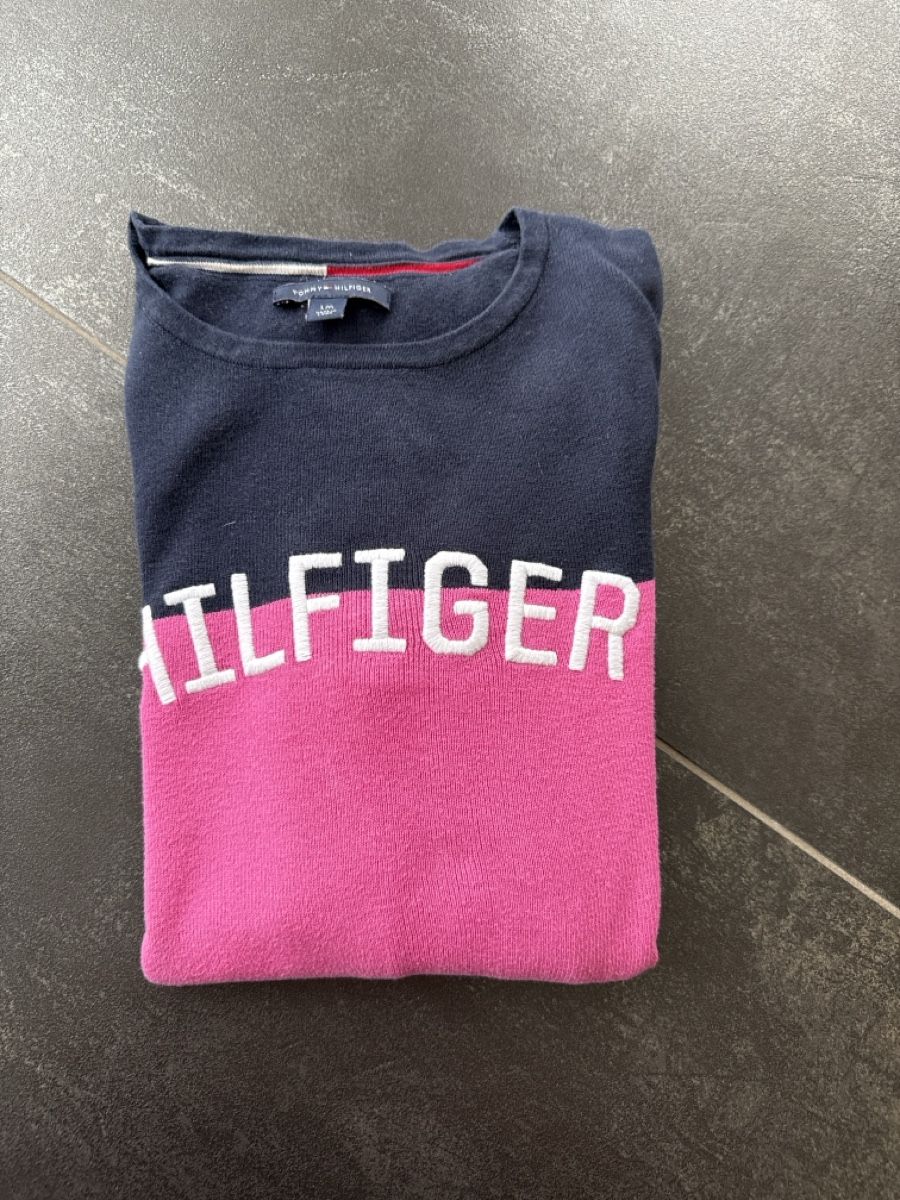 Tommy Hilfiger Maglioni & Felpe: Tommy Hilfiger Pullover pink/navy Gröss L – Usato da Hindelbank venduto da Bstalder 2
