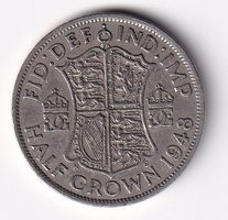 England half crown 1948