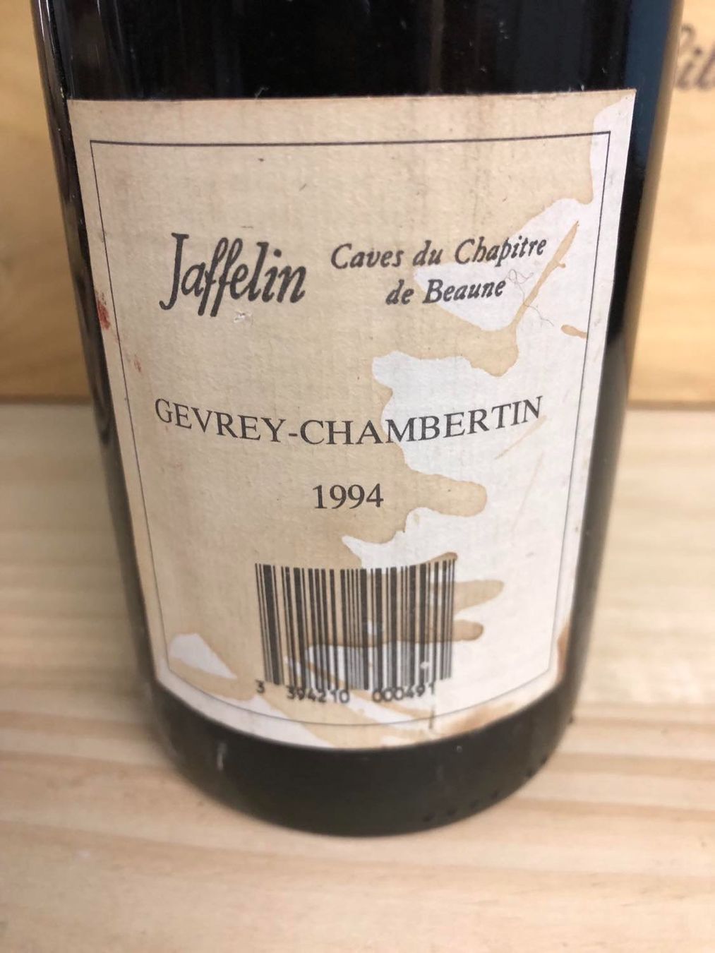 Vino: 1994 GEVREY-CHAMBERTIN JAFFELIN – Nuovo e nell'imballaggio originale da Münchenstein venduto da weinundspirituosen 3