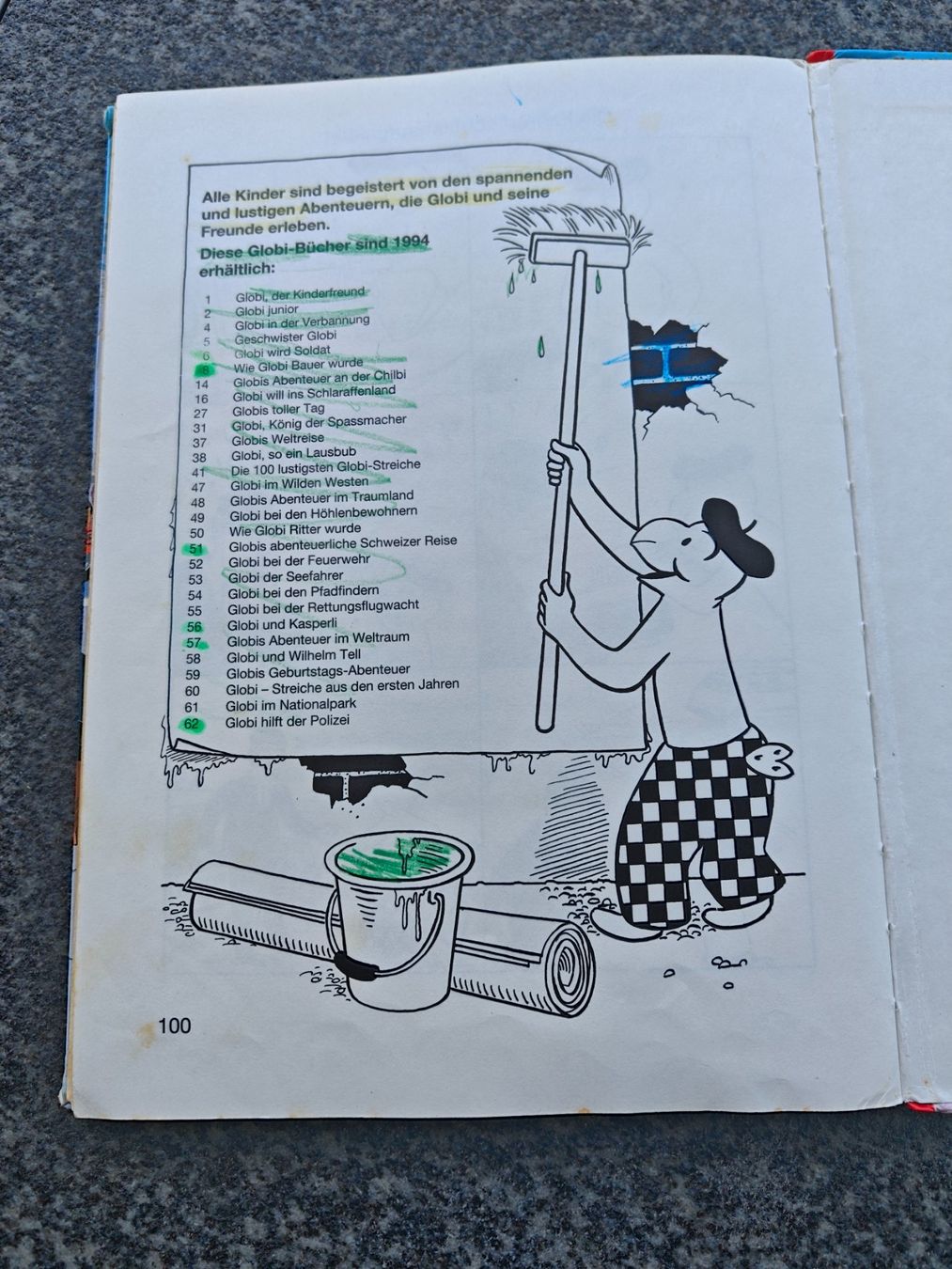 Livres: Kinderbuch Globi hilft der Polizei 1994 – D'occasion à Gunzgen par 0Aurin0 7