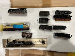 N Eisenbahn-Sammlung für Bastler
