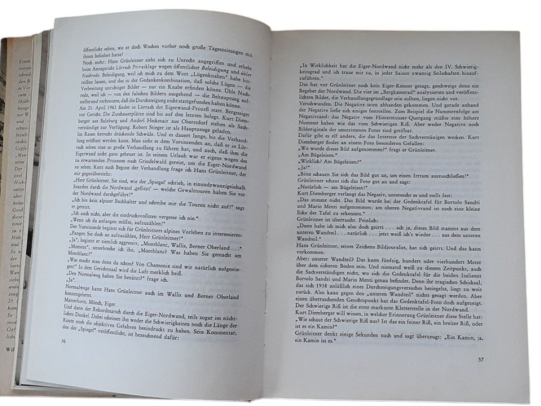 Libri: Eigerwand Hiebeler – Usato da Mörschwil venduto da aik_x8mc 8