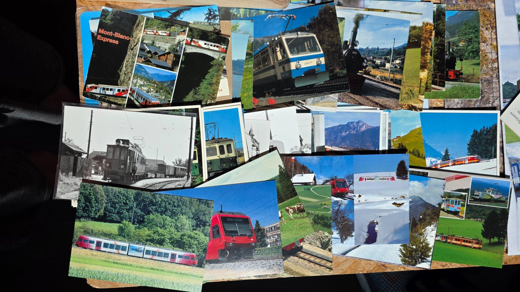 Ansichtskarten: Lot de cartes postales de trains – Gebraucht aus Donneloye von bls1981 3