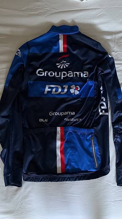 Leibchen & Hosen: Maglia manica lunga leggera Groupama FDJ – Neu (gemäss Beschreibung) aus Melide von paolo1965 1