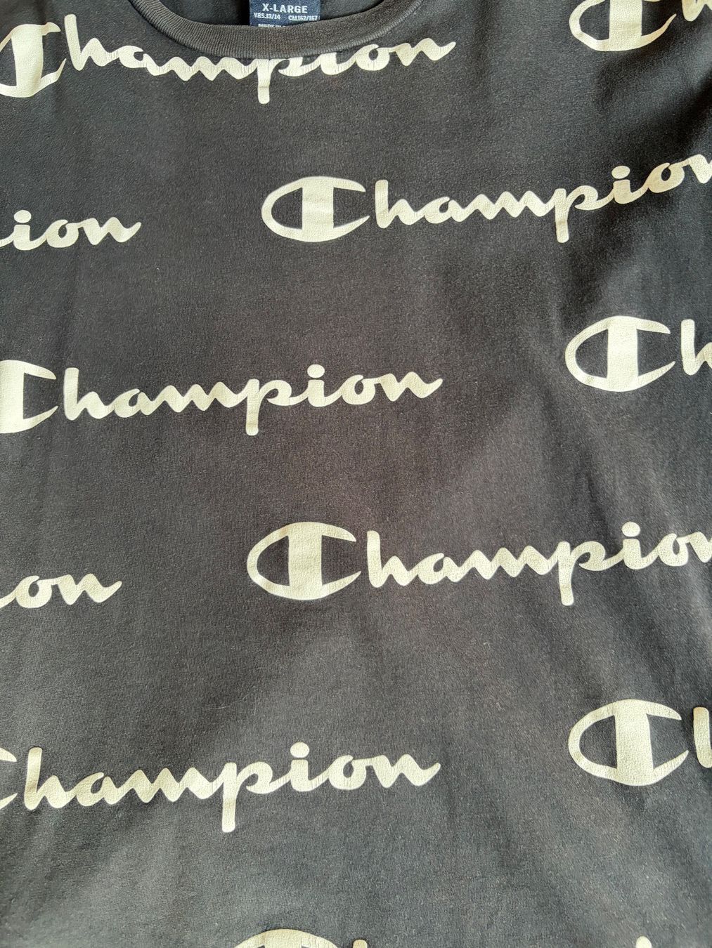 Champion T-shirt: CHAMPION T-Shirt 100% Baumwolle – Usato da Interlaken venduto da Bona55 3