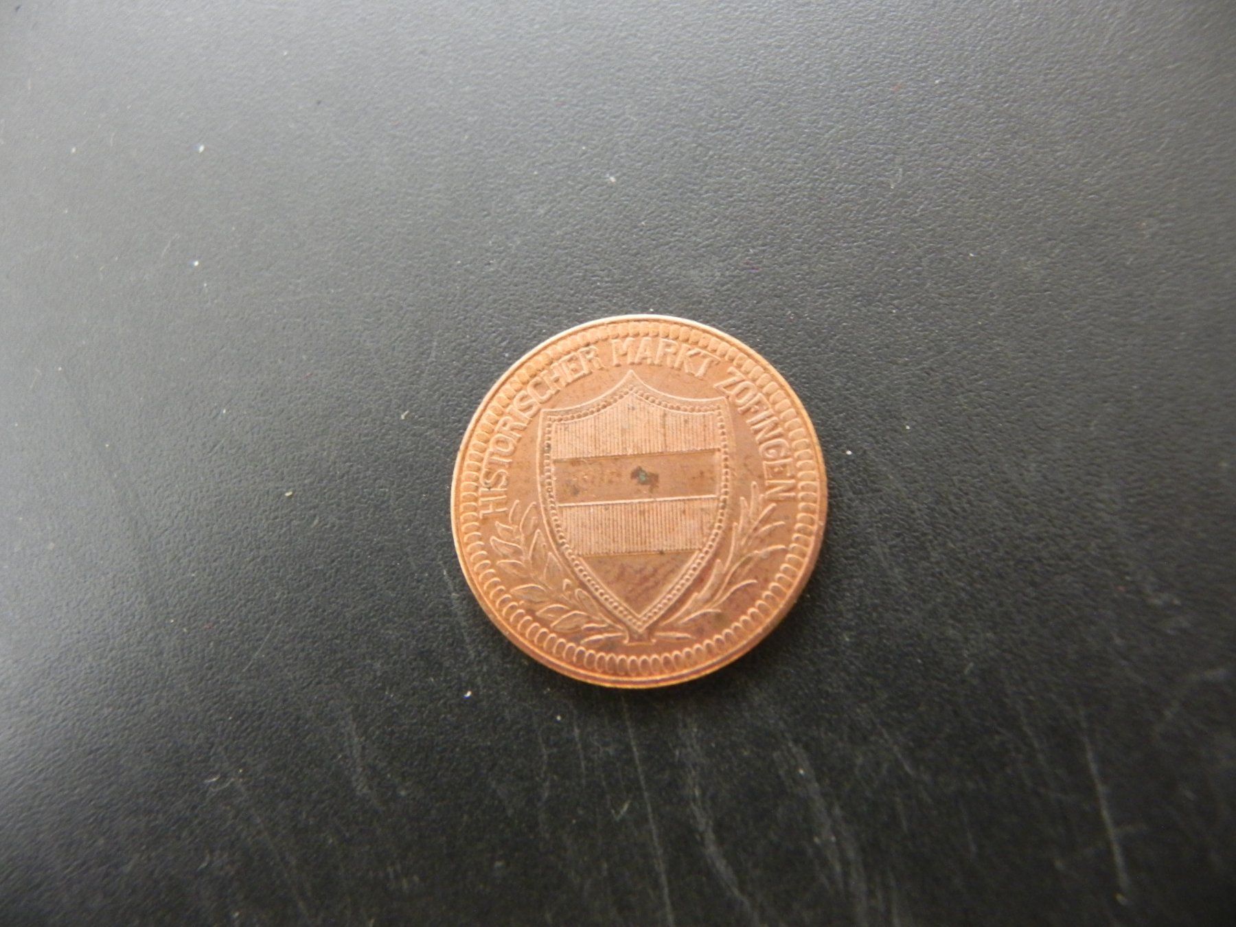 Médailles: Medaille Zofingen 1 Batzen 1987 – D'occasion à Biel/Bienne par Gogolozi 1